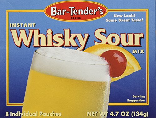 BAR TENDERS: Mix Whiskey Sour 8 pack, 4.7 oz - 0013900000018