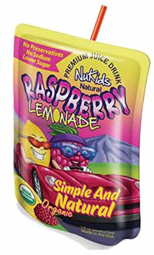  NuKids Raspberry-Lemonade Organic Juice Drink 24 Pack  - 013964758221