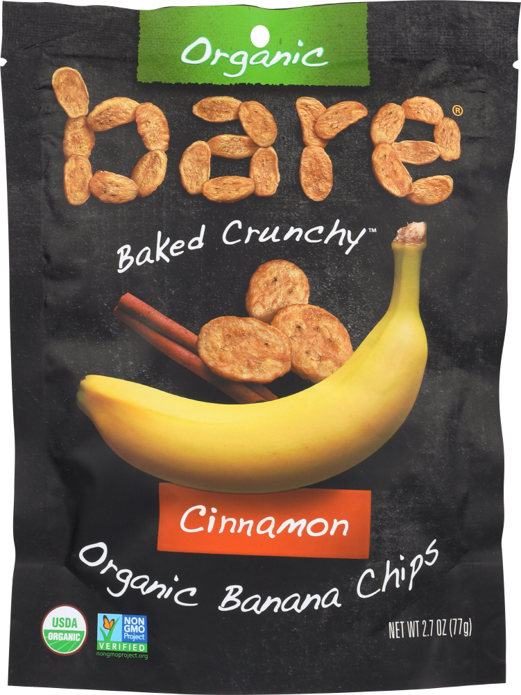 Cinnamon Organic Banana Chips, Cinnamon - 013971001006