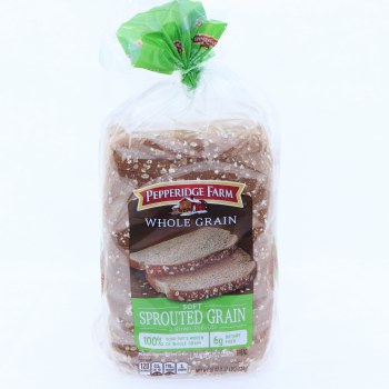 Soft sprouted grain whole grain bread - 0014100048565