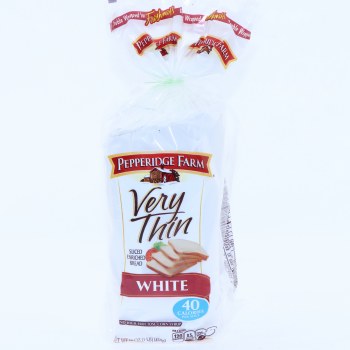 Very thin sliced enriched white bread - 0014100071051
