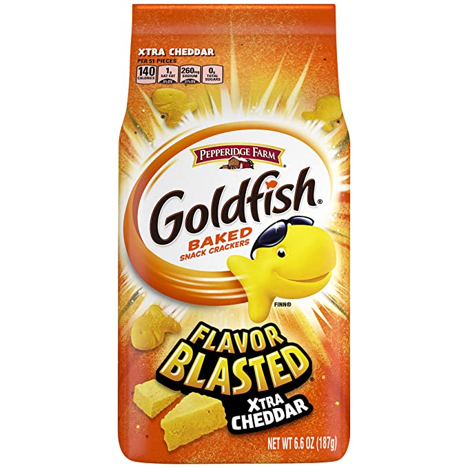 Xtra Cheddar Baked Snack Crackers, Xtra Cheddar - 014100085485