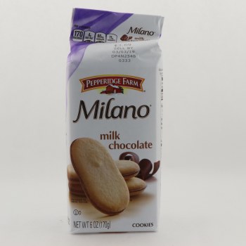 Pepperidge farm cookies milk choc - 0014100099970