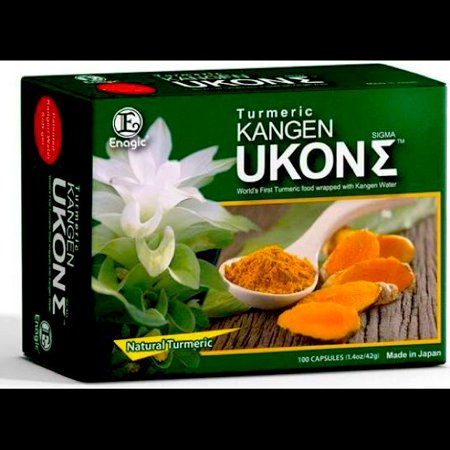 Kangen Ukon Turmeric by ENAGIC 100% Organic Multivitamins Vegeterian Capsules - 015226513166