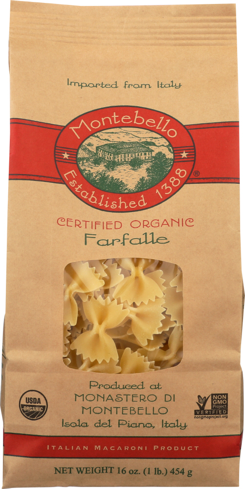 Montebello, Italian Macaroni Product, Farfalle - 015532101101