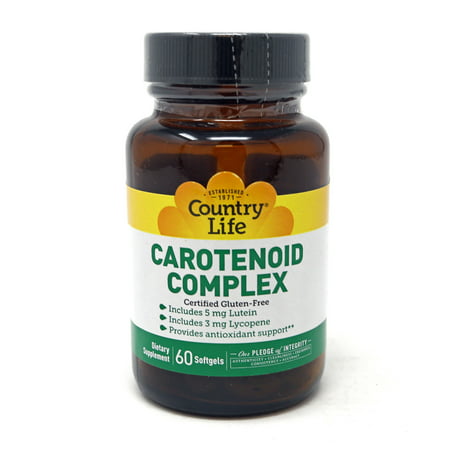 Country Life Carotenoid Complex 60 Softgels - 015794056010