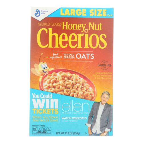 Honey Nut Cheerios - 00016000125063