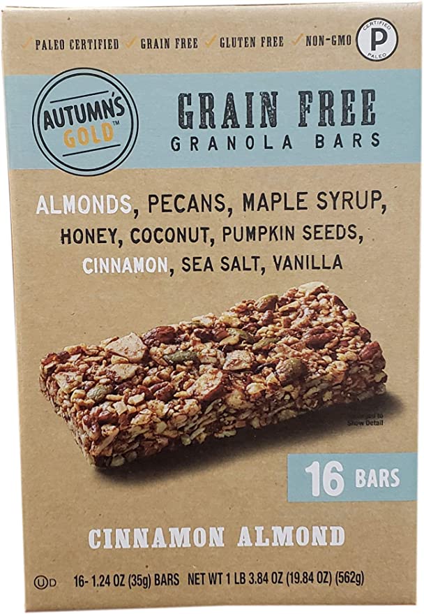 Autumns's Gold Grain Free Cinnamon Almond (16Count/1.24 oz), 19.84 oz - 016000140318