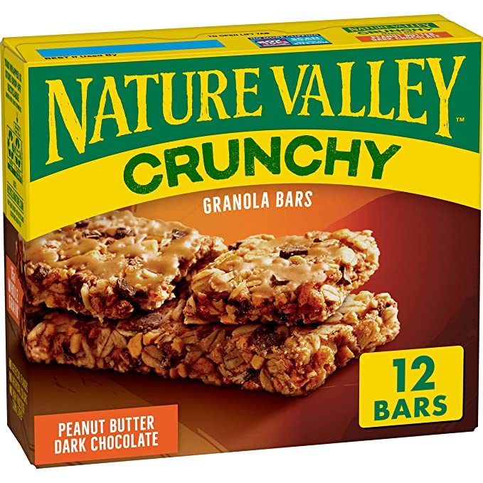 Nature Valley Peanut Butter Dark Chocolate Crunchy Granola Bars, 8.94 oz - 016000140974