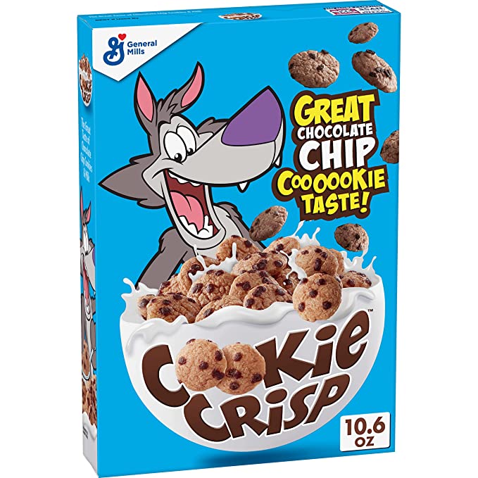  Cookie Crisp, Breakfast Cereal, Chocolate Chip Cookie Taste, 10.6 oz - 016000151635