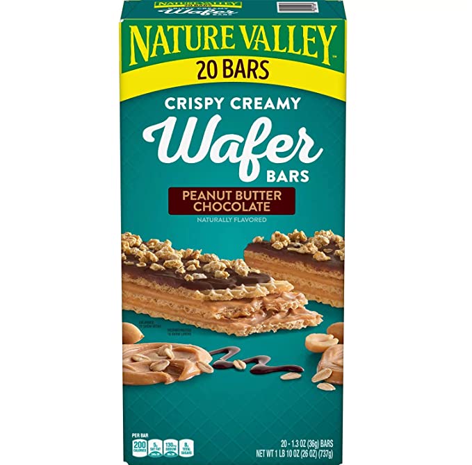  Nature Valley Peanut Butter Chocolate Wafer bar (20 ct.), 20Count - 016000154773