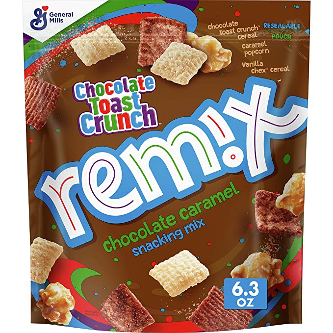 Chocolate Toast Crunch Remix, Chocolate Caramel, Snack Mix, 6.3 oz - 016000172524