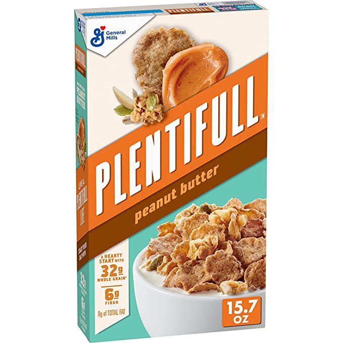 Plentifull Cereal, Peanut Butter, 15.7 oz - 016000184565