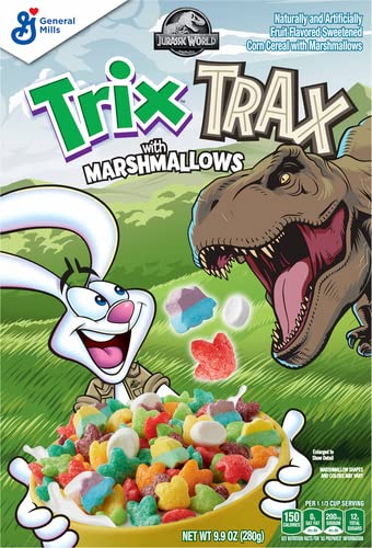 Trix Cereal, Trix Trax with Marshmallows, 9.9 oz - 016000188754