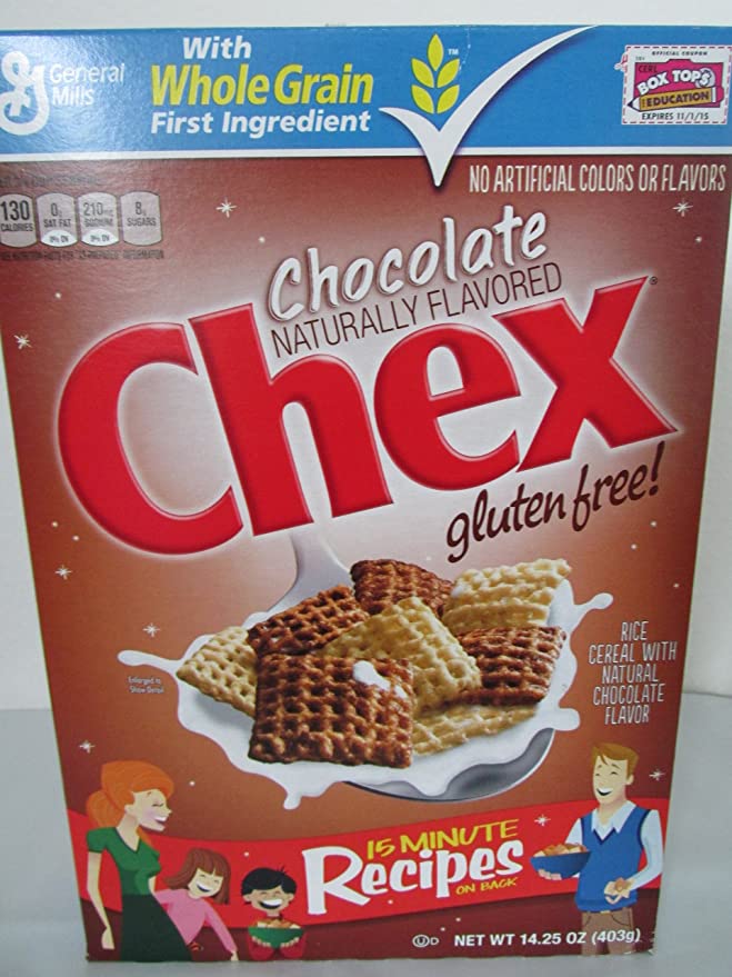  General Mills Chocolate Chex Gluten Free Rice Cereal - 016000274730