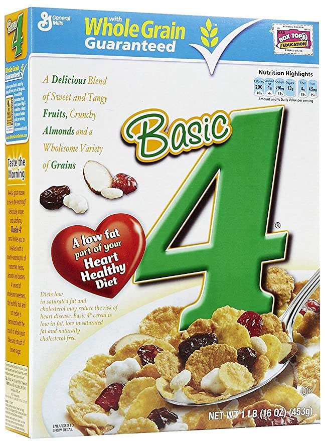 General Mills Basic Four Cereal, 16 Oz - 016000275362