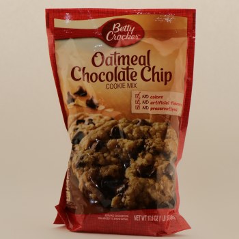 Betty Crocker Oatmeal Chocolate Chip Cookie Mix - 0016000307902