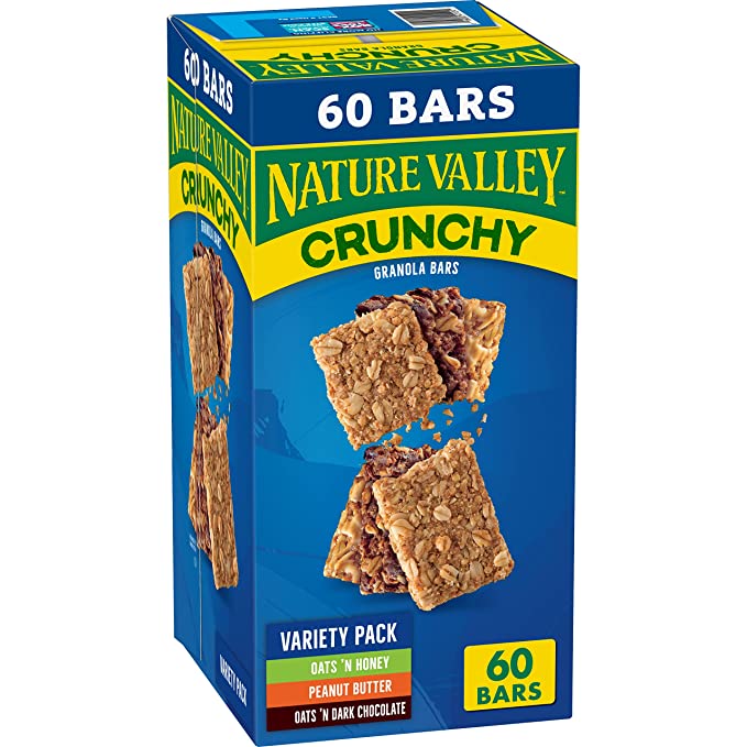 Nature Valley Crunchy Value Pack, 1.49 oz (60 bars) - 016000411241