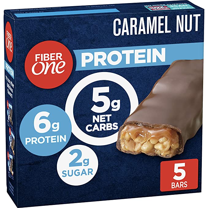 Caramel Nut Protein Chewy Bars, Caramel Nut - 016000411494