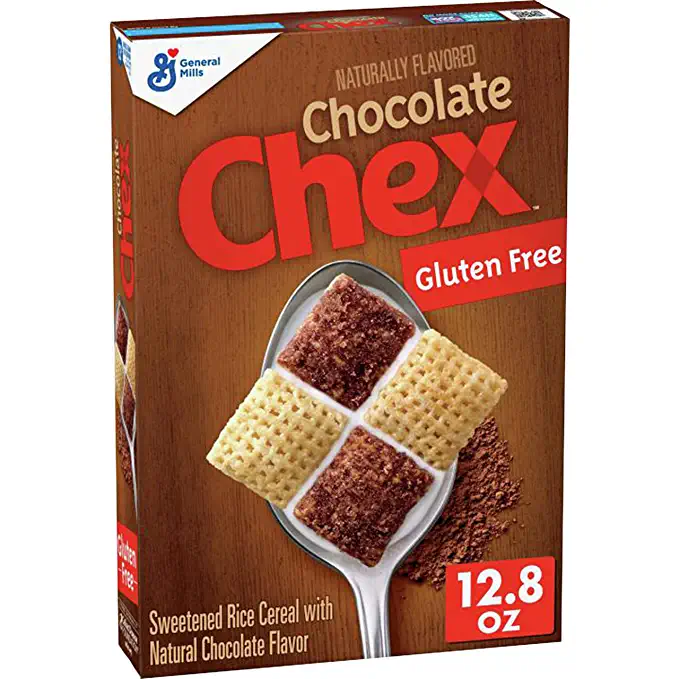  Chex Breakfast Cereal, Chocolate, Gluten Free, 12.8 oz  - 016000487932