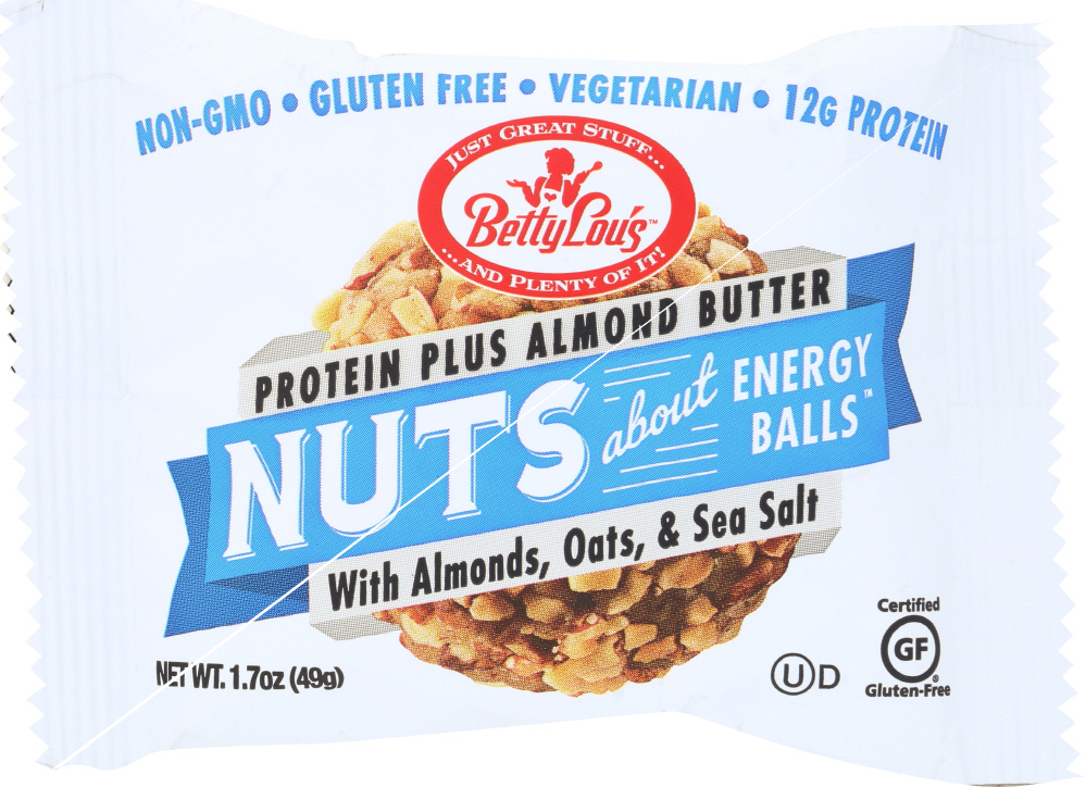 BETTY LOUS: Protein Plus Almond Butter Balls , 1.7 oz - 0016073521496
