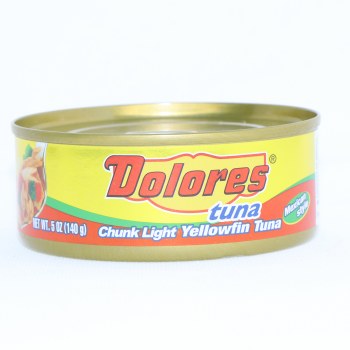 Dolores, chunk light yellowfin tuna - 0016101000634