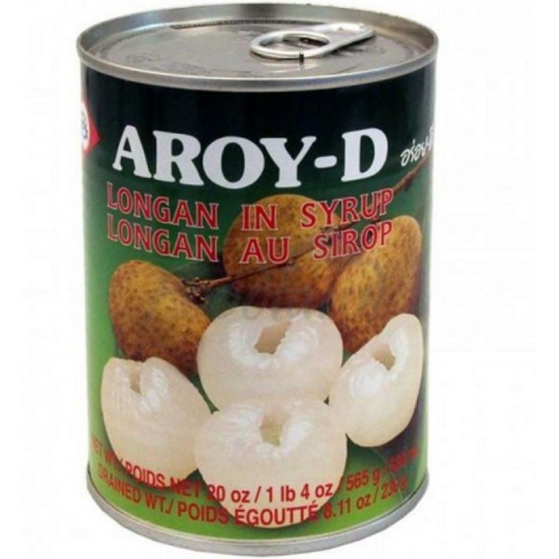 Aroy-d, longan in syrup - 0016229000554