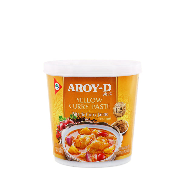 Aroy-D Yellow Curry Paste 400g Thai Yellow Curry Paste - 0016229906436