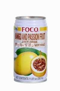 Foco, mango and passion fruit juice drink - 0016229909055