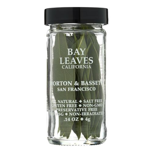 Morton And Bassett Bay Leaves - .5 Oz - Case Of 3 - 016291441057