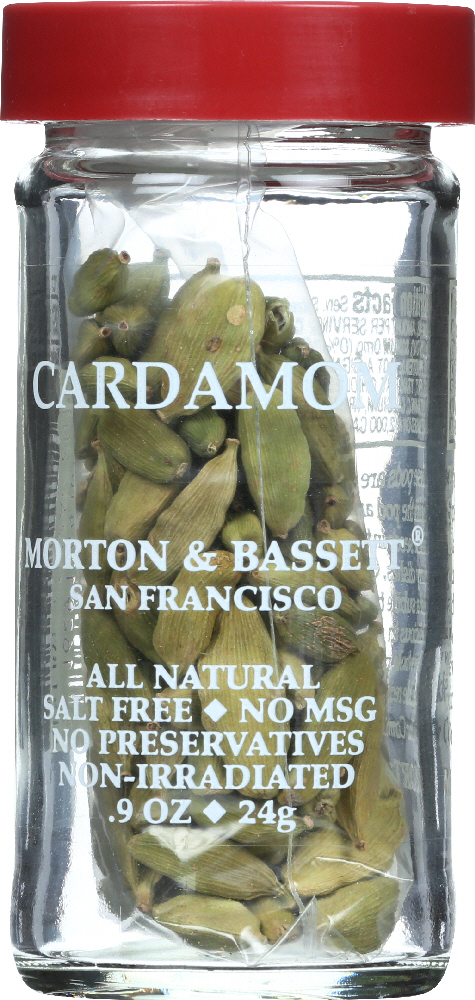 MORTON & BASSETT: Spices Cardamom, 0.9 oz - 0016291441095