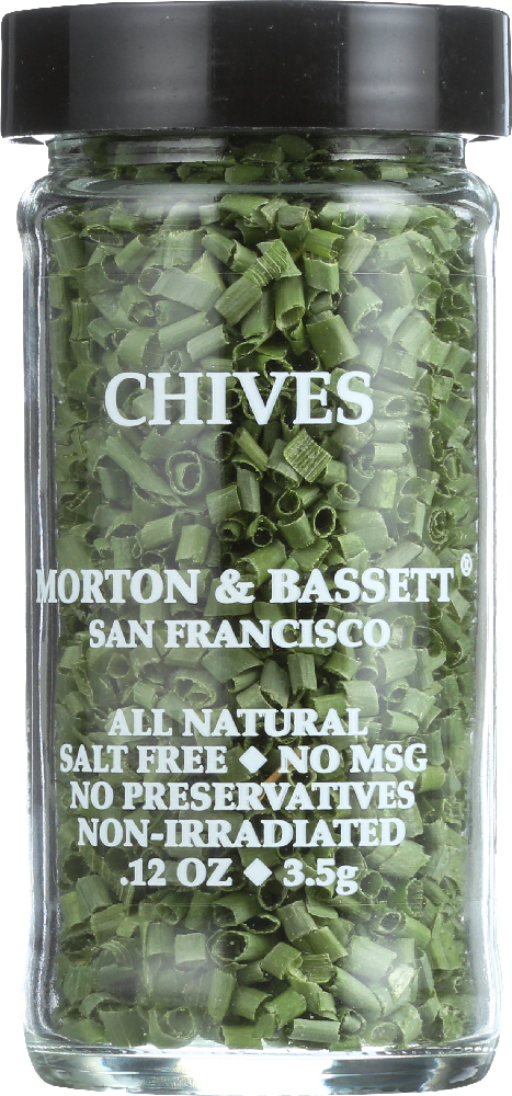 MORTON & BASSETT: Chives, 0.12 oz - 0016291441125