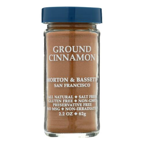 Morton And Bassett Seasoning - Cinnamon - Ground - 2.7 Oz - Case Of 3 - 016291441132
