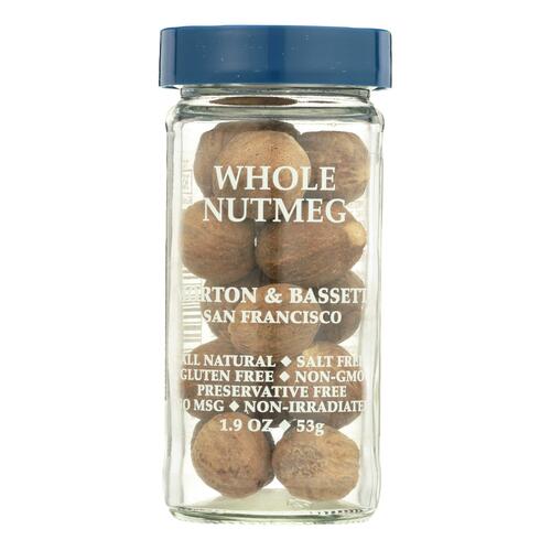 Morton And Bassett Seasoning - Nutmeg - Whole - 2.2 Oz - Case Of 3 - 016291441316