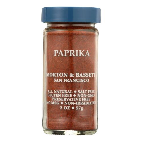 Morton And Bassett Seasoning - Paprika - 2 Oz - Case Of 3 - 016291441354