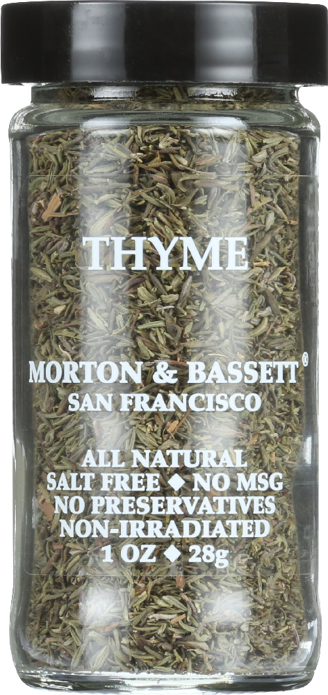 MORTON & BASSETT: Spices Thyme, 1 oz - 0016291441552