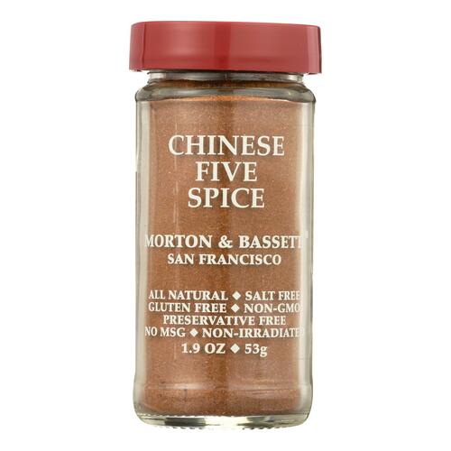 Morton And Bassett Seasoning - Chinese Five Spice - 2.3 Oz - Case Of 3 - 016291441583