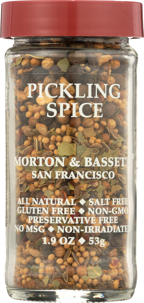 MORTON & BASSETT: Pickling Spice, 2.2 oz - 0016291441590