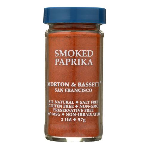 Morton And Bassett Smoked Paprika - Paprika - Case Of 3 - 2 Oz. - smoked