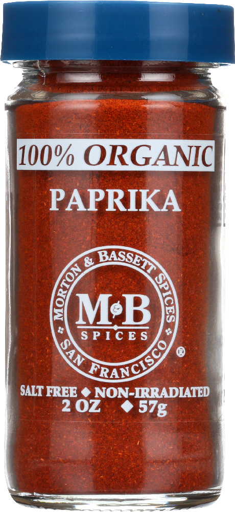 MORTON & BASSETT: Organic Paprika, 2 Oz - 0016291442351