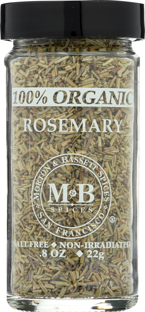 MORTON & BASSETT: Organic Rosemary, .8 oz - 0016291442481