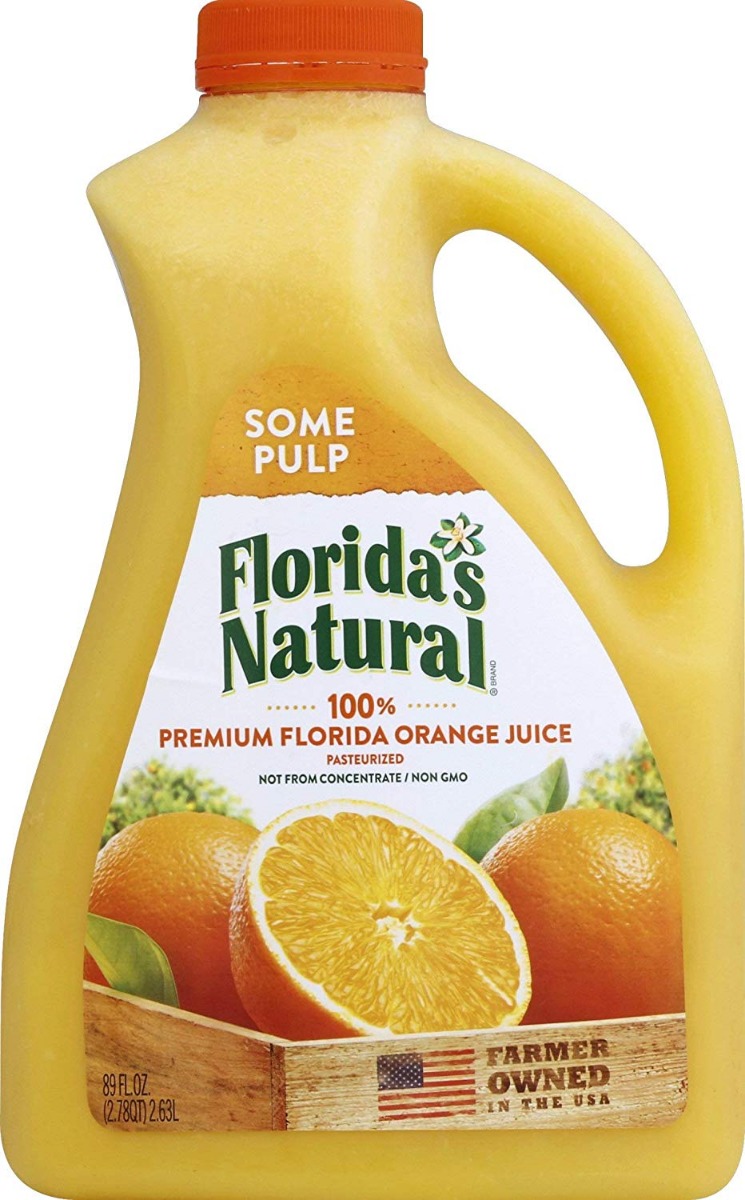 FLORIDAS NATURAL: Orange Juice Some Pulp, 89 oz - 0016300165752