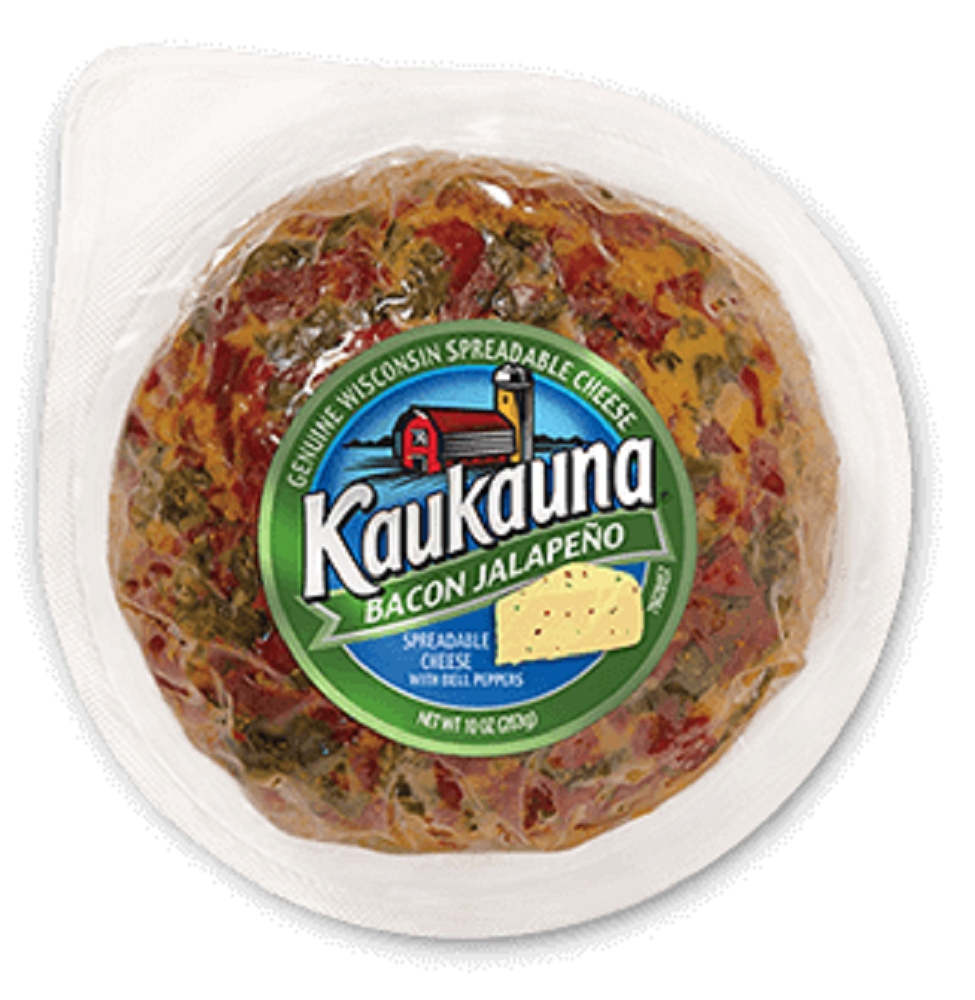 Kaukauna, Spreadable Cheese, Bacon Jalapeno - 017003138883