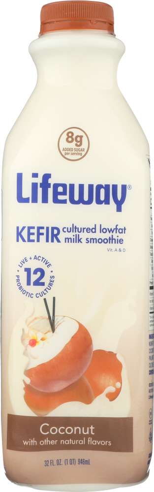 Coconut Kefir Cultured Lowfat Milk, Coconut - 017077126328