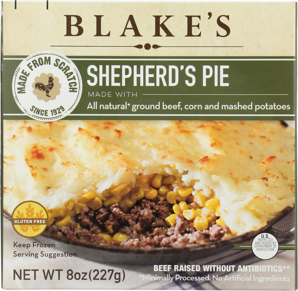 Blakes All Natural Shepherds Pie, 8 Oz - 00017873705130