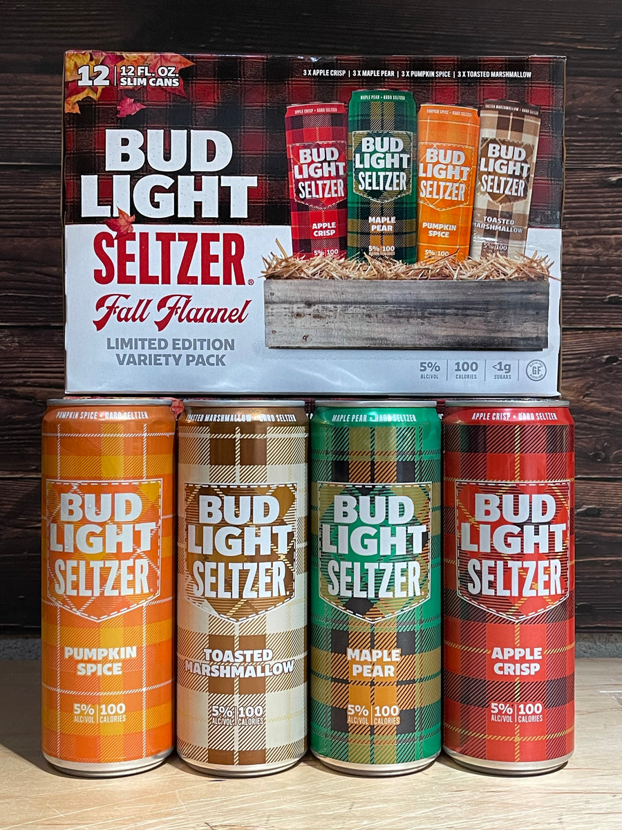 Bud Light Hard Seltzer Fall Flannel Limited Edition Variety Pack (12PK - 018200262760