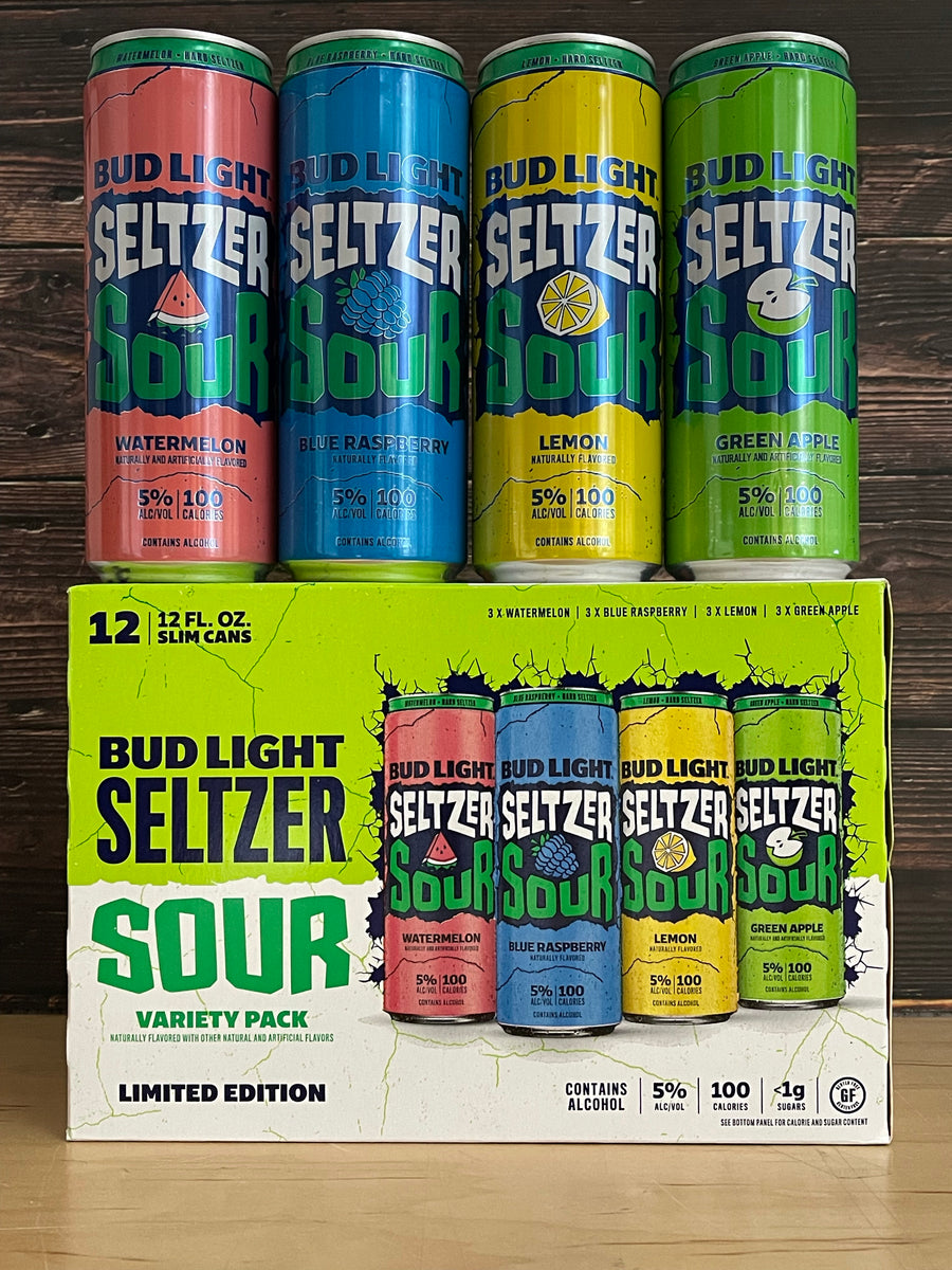 Bud Light Seltzer Sour Seltzers Variety Pack (12PK Cans) (2022 Limited - 018200263156