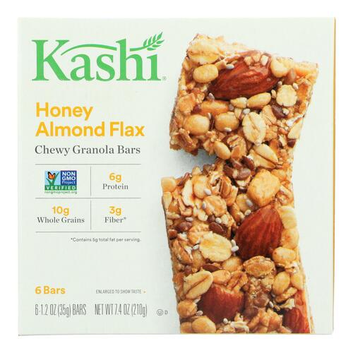 Kashi Chewy Bars Honey Almond Flax Granola 7.4Oz - 00018627030010