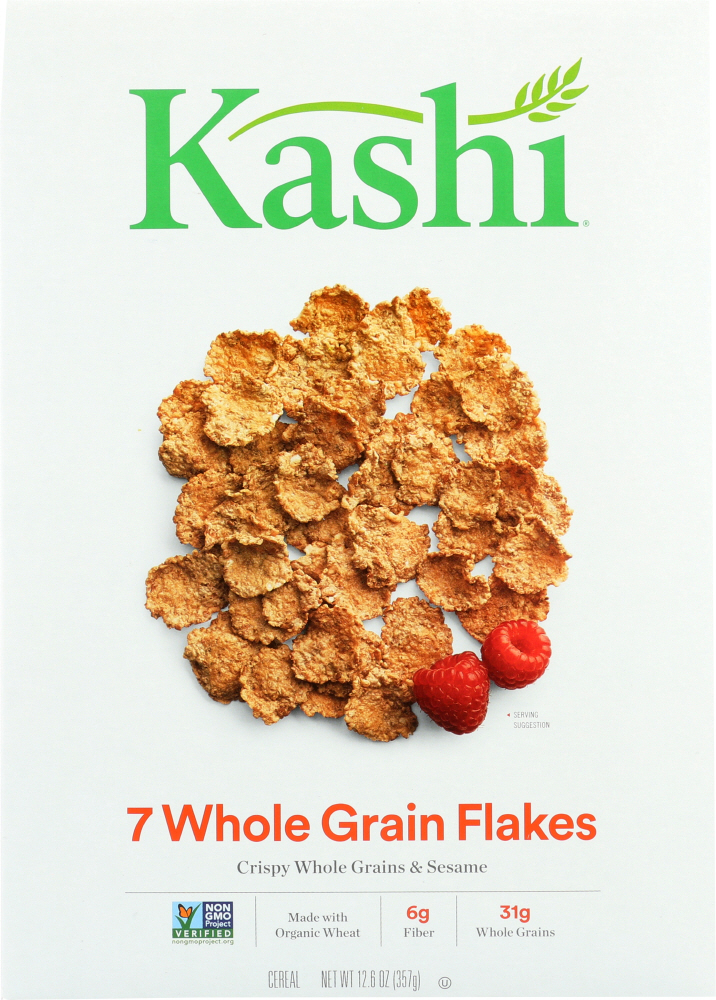 KASHI: 7 Whole Grain Flakes Cereal, 12.6 oz - 0018627702610