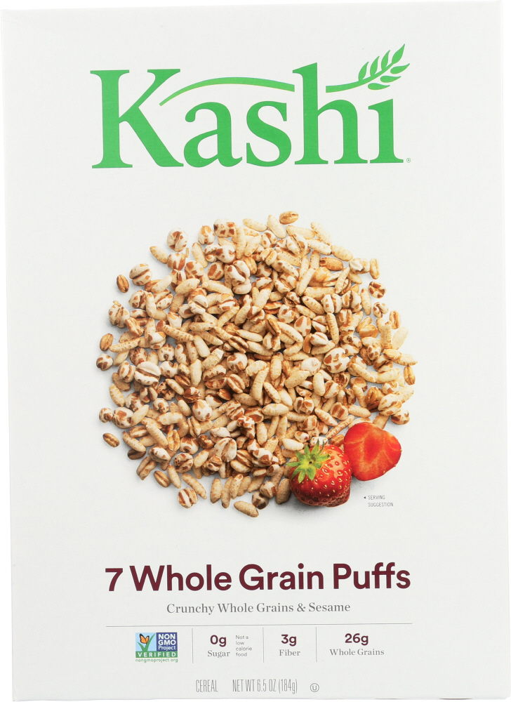 Kashi Whole Health Ready To Eat Cereal Puffed 6.5Oz - 00018627703105